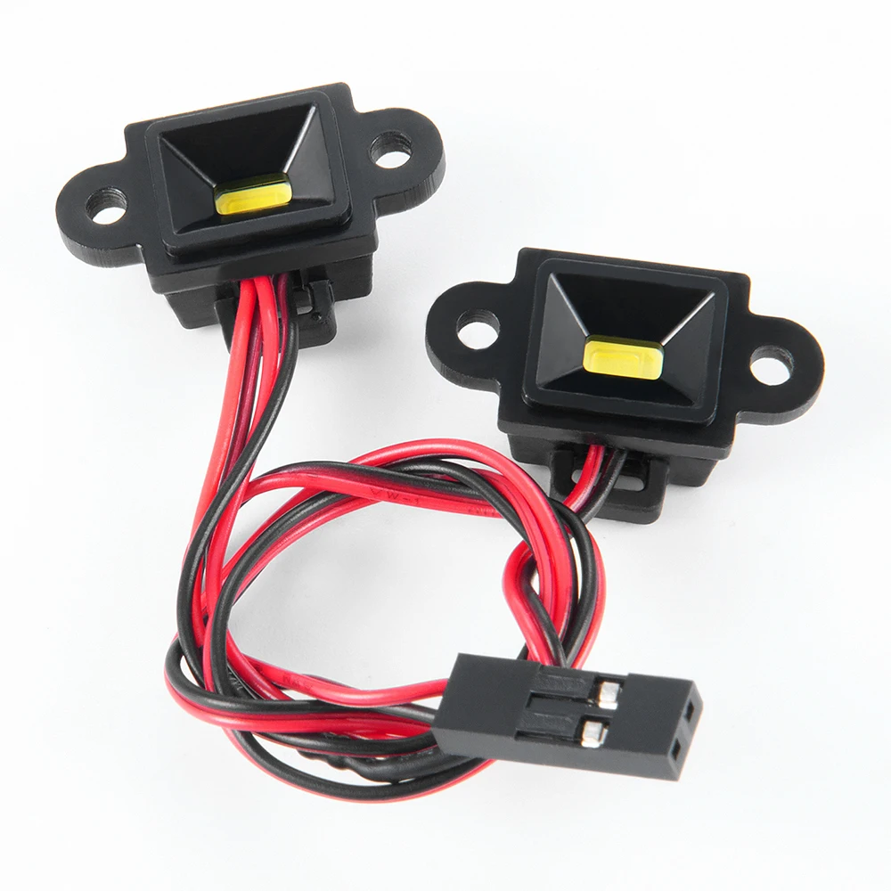 【値下げ】ASP ライト　黒 AXSPEED RC Car Chassis Light LED Lamp Spotlight for 1/10 VS4