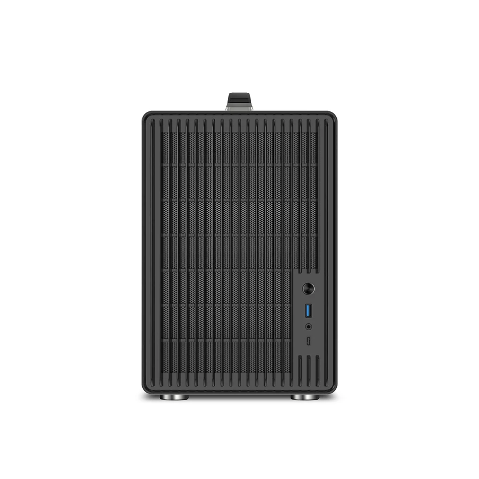 Pc Case Pc Chassis Computer Chassis Frame Mini Itx Desktop Case Power Train P40 Mesh Desktop Case Supports MATX/ITX Mainboard 350mm Graphics Card Mini Compact Computer Chassis Handheld