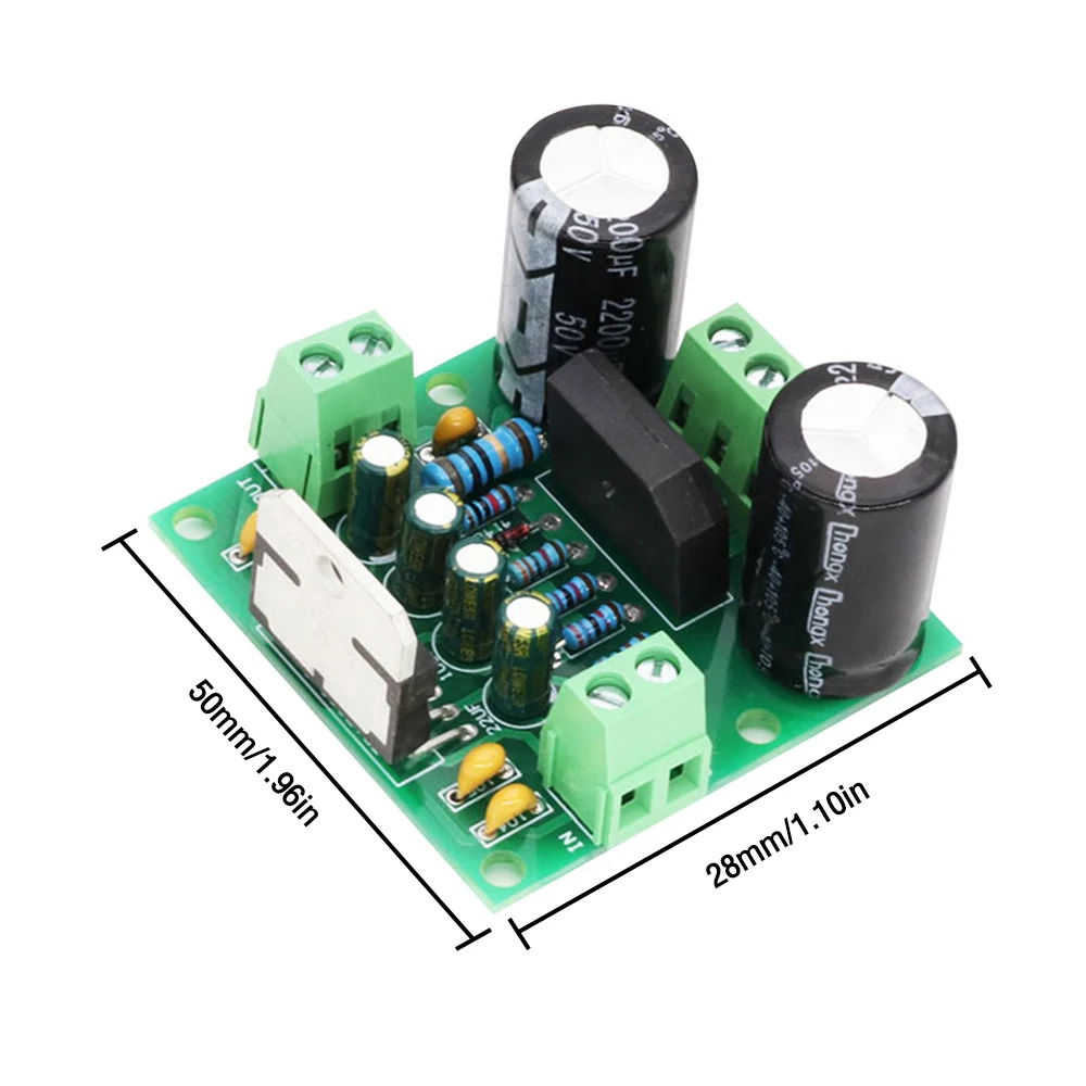 TDA7294 Digital Power Amplifier Board 100W High Power Dual 12-32V Single Channel Audio Amplifier Module for DIY Speaker