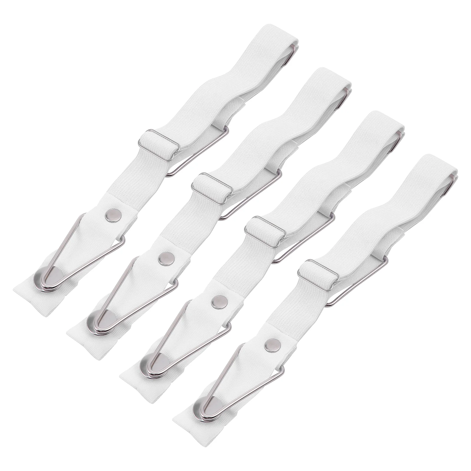 

4 Pcs Sheet Clip Holder Comforters Quilt Fixation Metal Button Anti-skid Fixators