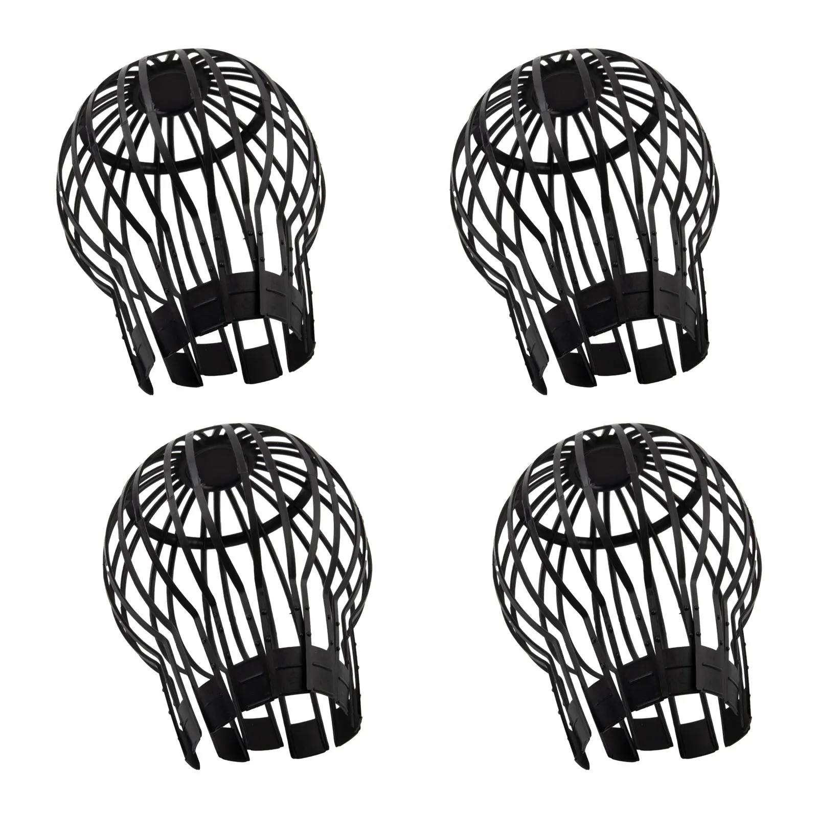 

2/4/6pcs Downspout Filter Gutter Roof Drain Debris Dirt Protect Outdoor Drain Cover Gutter Block Anti Clogging Gutter Pipes
