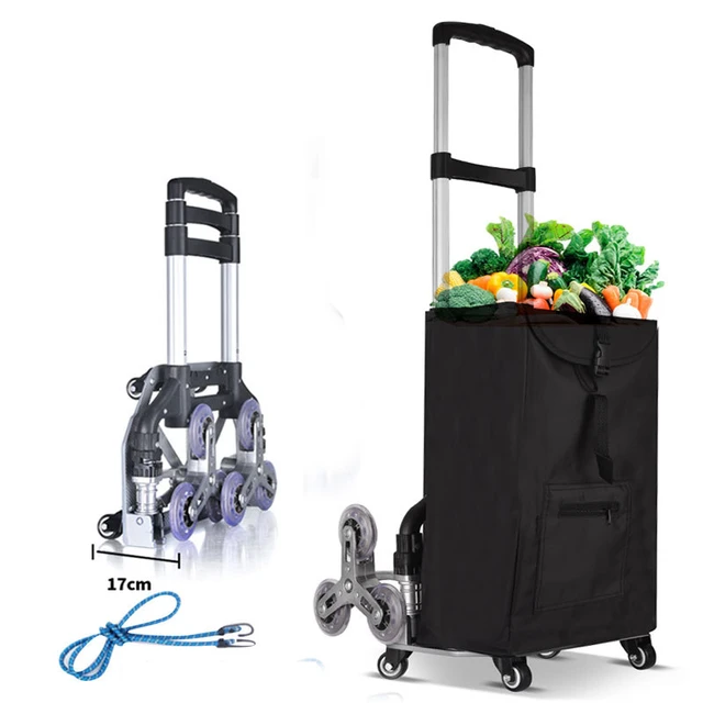 Poggyászkocsi Összecsukható Hordozható Teherautó -King Kézzel Húzott Az Épület Otthoni Zöldség Utazása Kicsi - Image 3