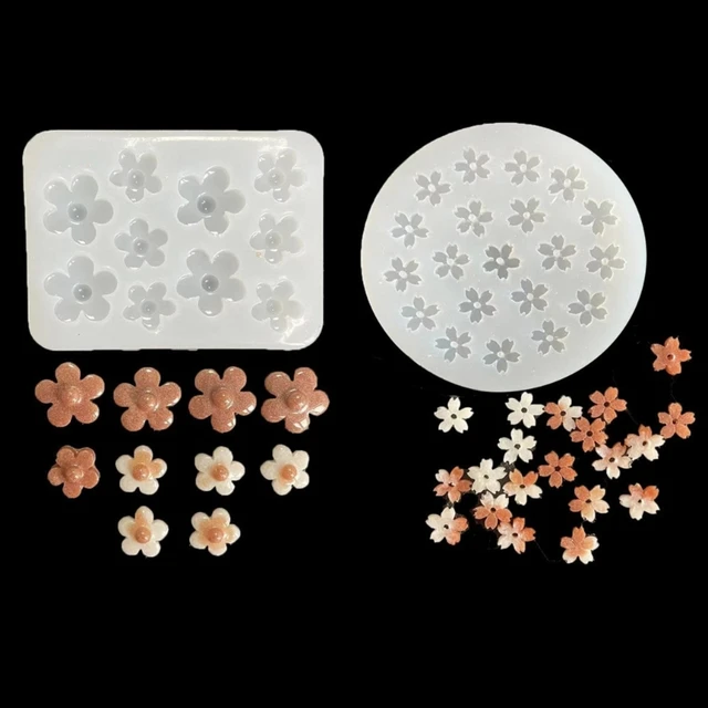 Flat Pills Shaped Silicone Epoxy Resin Mold Resin Molds Uv Silicone Jewelry  Mold Earring Mold