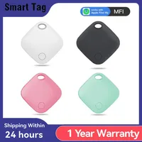 Smart GPS Air Tag Mini Tracker Bluetooth Smart Tag Child Finder Pet Car Lost Tracker For Apple IOS System Find My APP 1