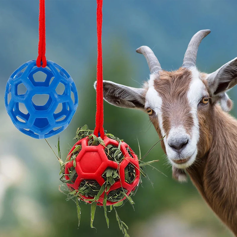 

For Horse Ball Feed The Polo Horse Treat Ball Hay Feeder Toy Ball Hanging Feeding Toy for Horse Horse Goat Sheep Relieve Stress