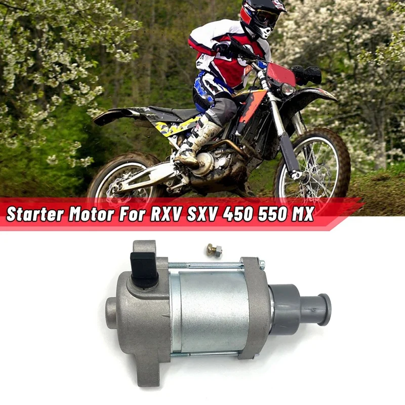 

9T Spline Electrical Motorcycle Starter Motor Component For APRILIA RXV SXV 450 550 MX AP9150090