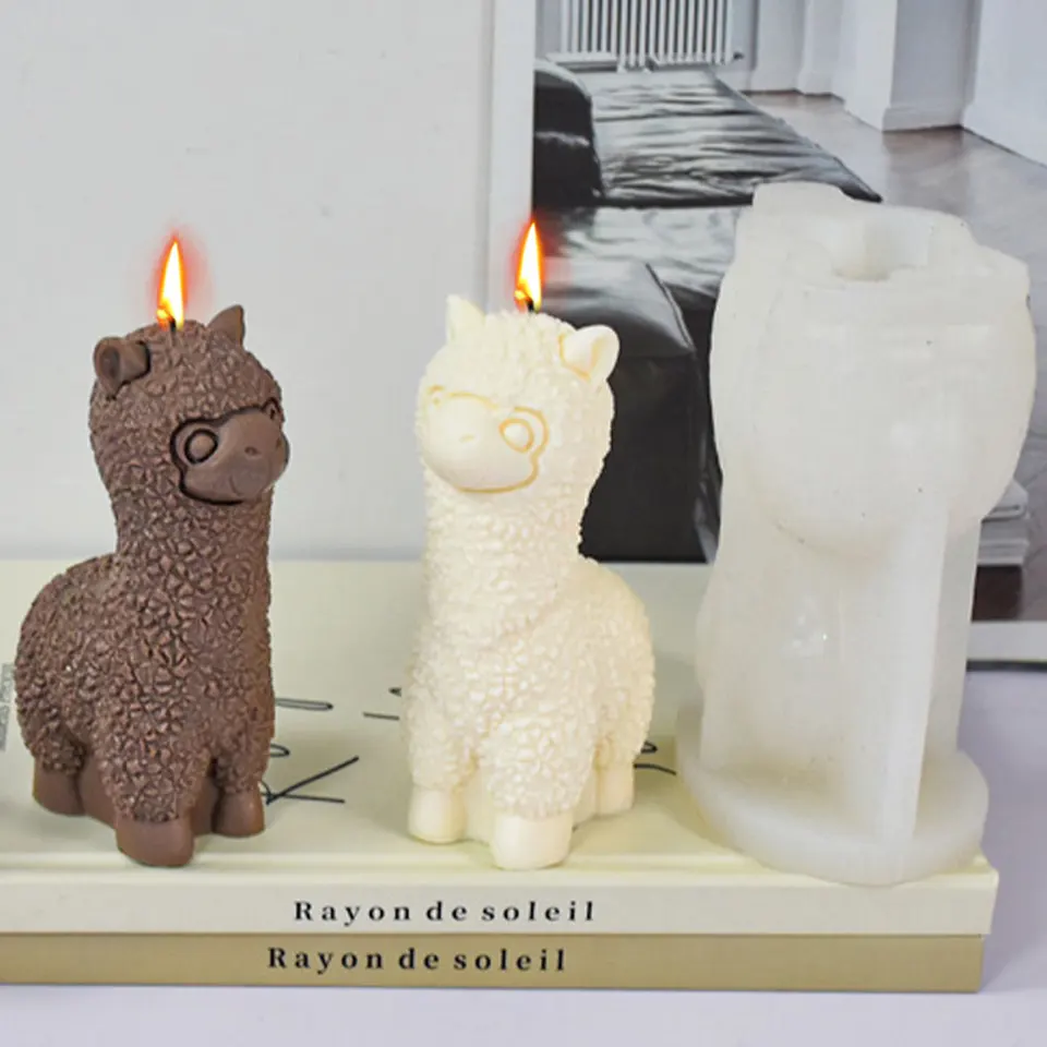 Stampo Testa Cavallo 3D In Silicone - Per Candele, Cioccolato, Resina