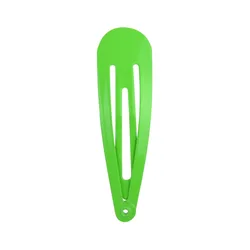 Set of 10 Colorful BB Hairclips - Stylish Snap Clips (20 Fruit Green)