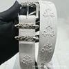 Spring and summer personalized belt with lychee pattern and colorful Kro new style belt for men and women, artistic youth belt 3