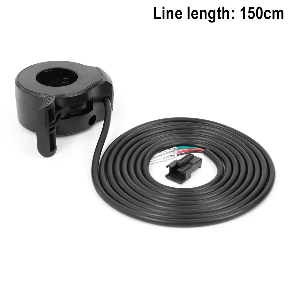 High-Performance Waterproof Thumb Throttle with SM Plug Connector for Electric Bikes and Scooters