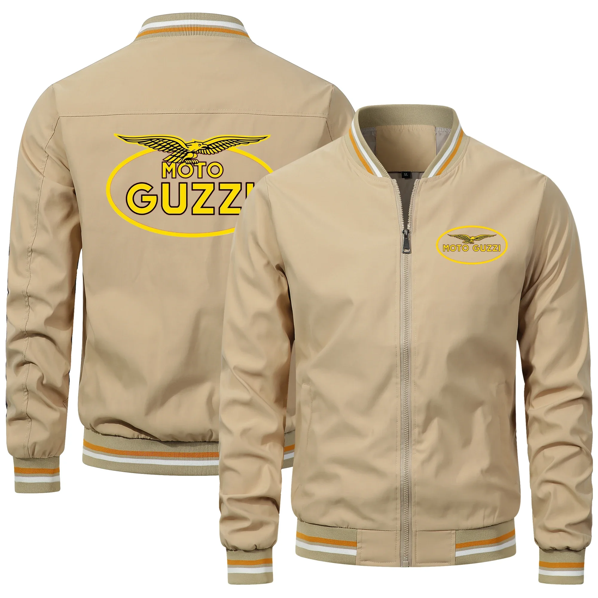 2024 The New MOTO GUZZI Motorcycle Men's Jacket Clothing Casual Hip-hop Outdoor Sports Jacket Motorcycle Windproof Jacket Coats 4