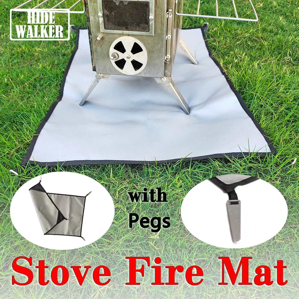 CampingFireproofClothBBQGrillMatFlameRetardantMatforCamping