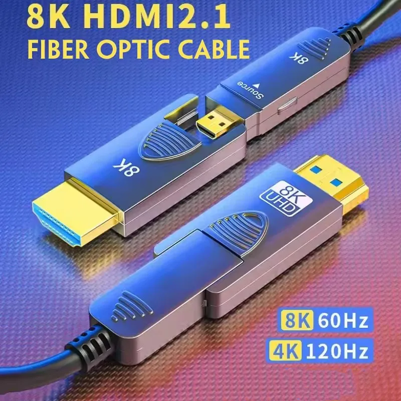 CSL - Cavo HDMI 8k 2.1 1 metro - 8K @ 60Hz 4K @ 120Hz con DSC - HDMI 2.1 2.0a 2.0b - 3D