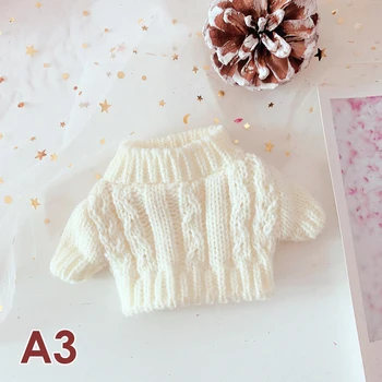 Doll Clothes Sweater Shoes Accessories For 20cm idol Plush Fashion Replaceable Toys Gift