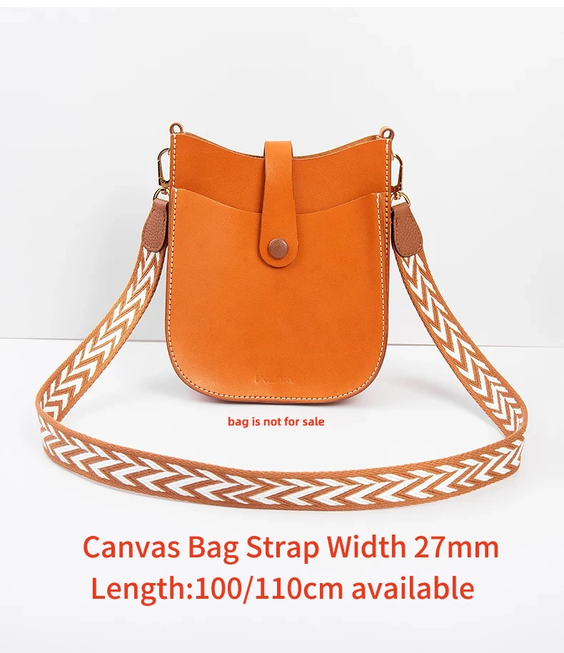 WUTA 100-110CM Leinwand Tasche Strap Für Hermes Evelynn 