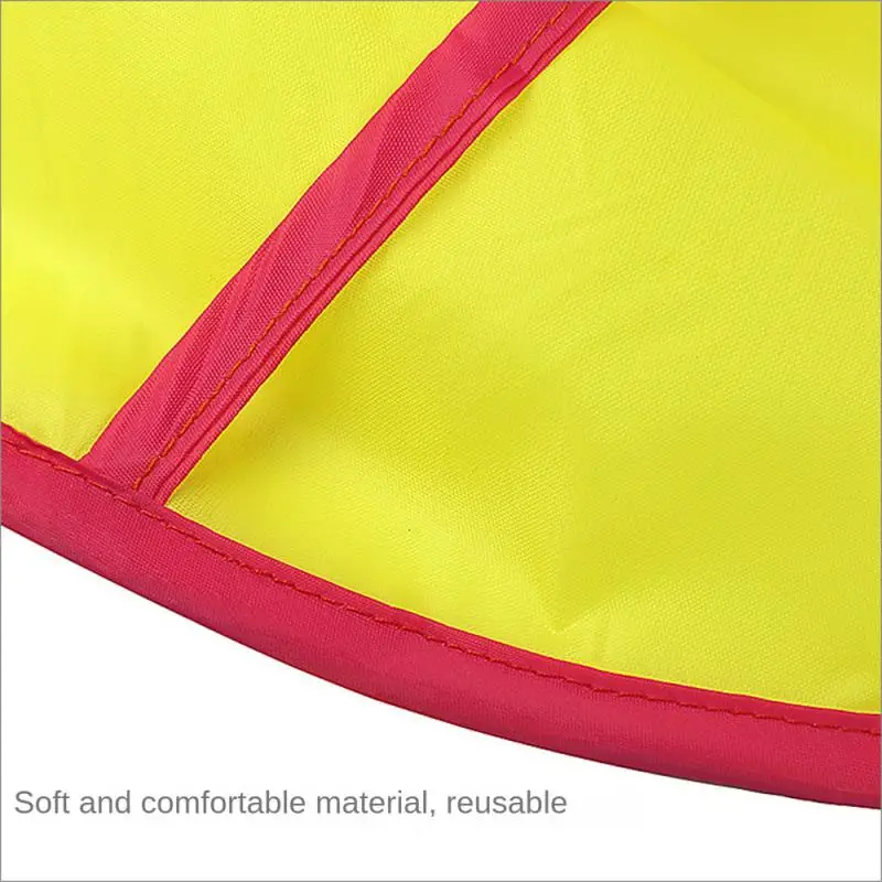 Groove Head Canopy Fine Line Waterproof Children's Haircut Cape With Adjustable Closure Can Be Used Repeatedly Haircut Cape