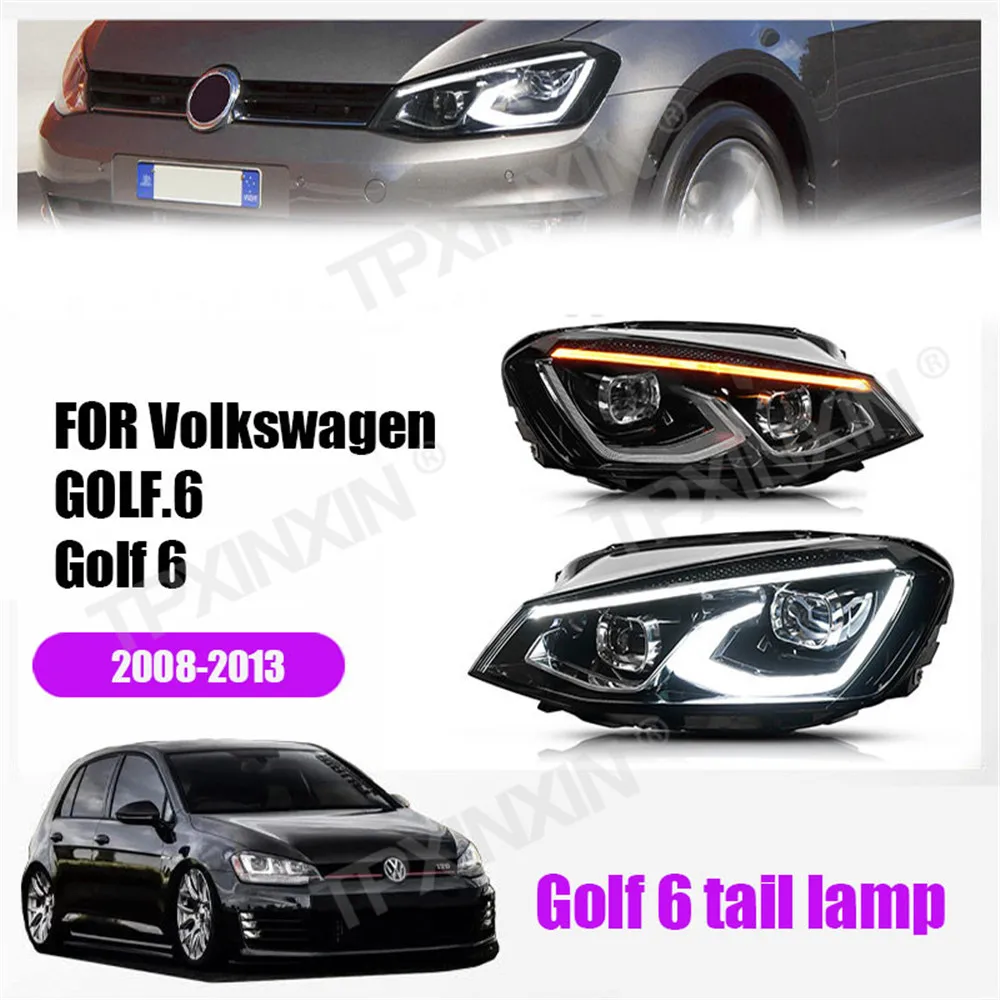 Налобный фонарь для Volkswagen Gofl Golf 6 2008-2013