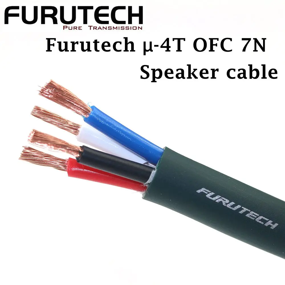 

HiFi Furutech μ-4T OFC 4-core high and low frequency division speaker cable Sound surround wire car horn wire scattered wire