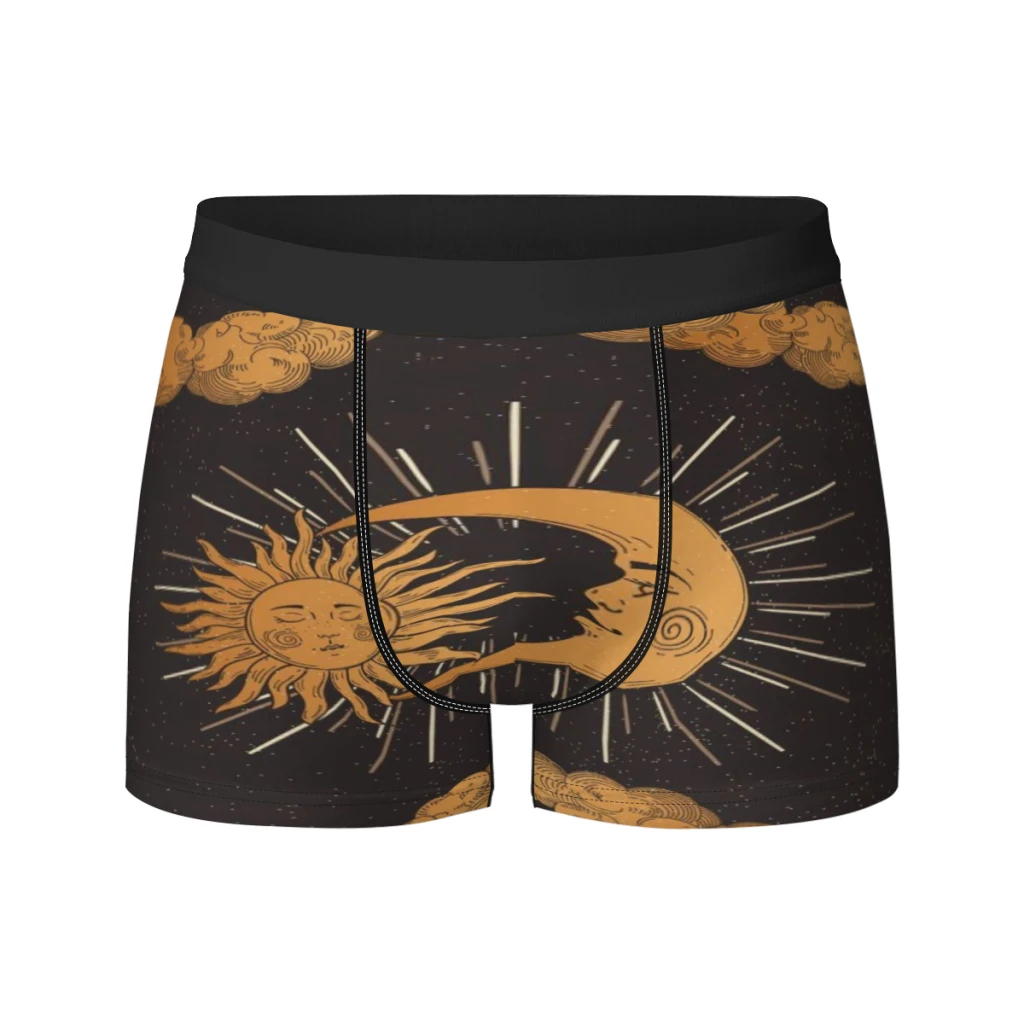 thumbnail image 1 of Calzoncillos tipo bóxer transpirables para hombre, ropa interior, regalo, Sun Moon Star, 1 of 5