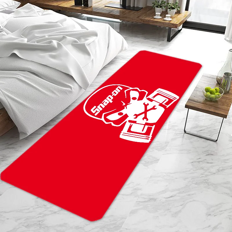 

Snap On Tools Door Mat Entrance Doormat Non-slip Washable Kitchen Carpet Living Room Hallway Rugs Door Mats Bathroom Bath