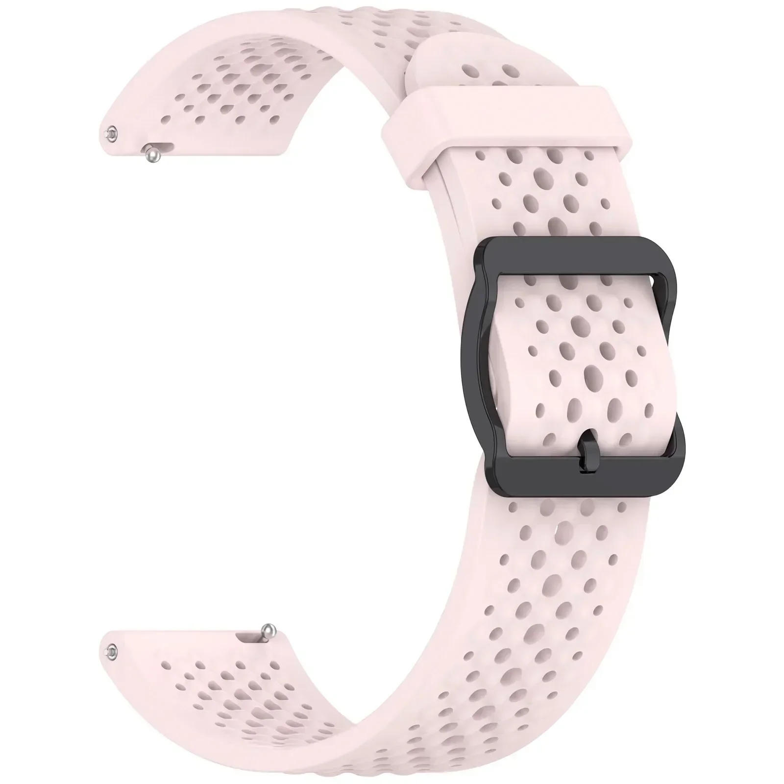 Breathable Silicone Strap for Sports Watches - Available in 20mm & 22mm