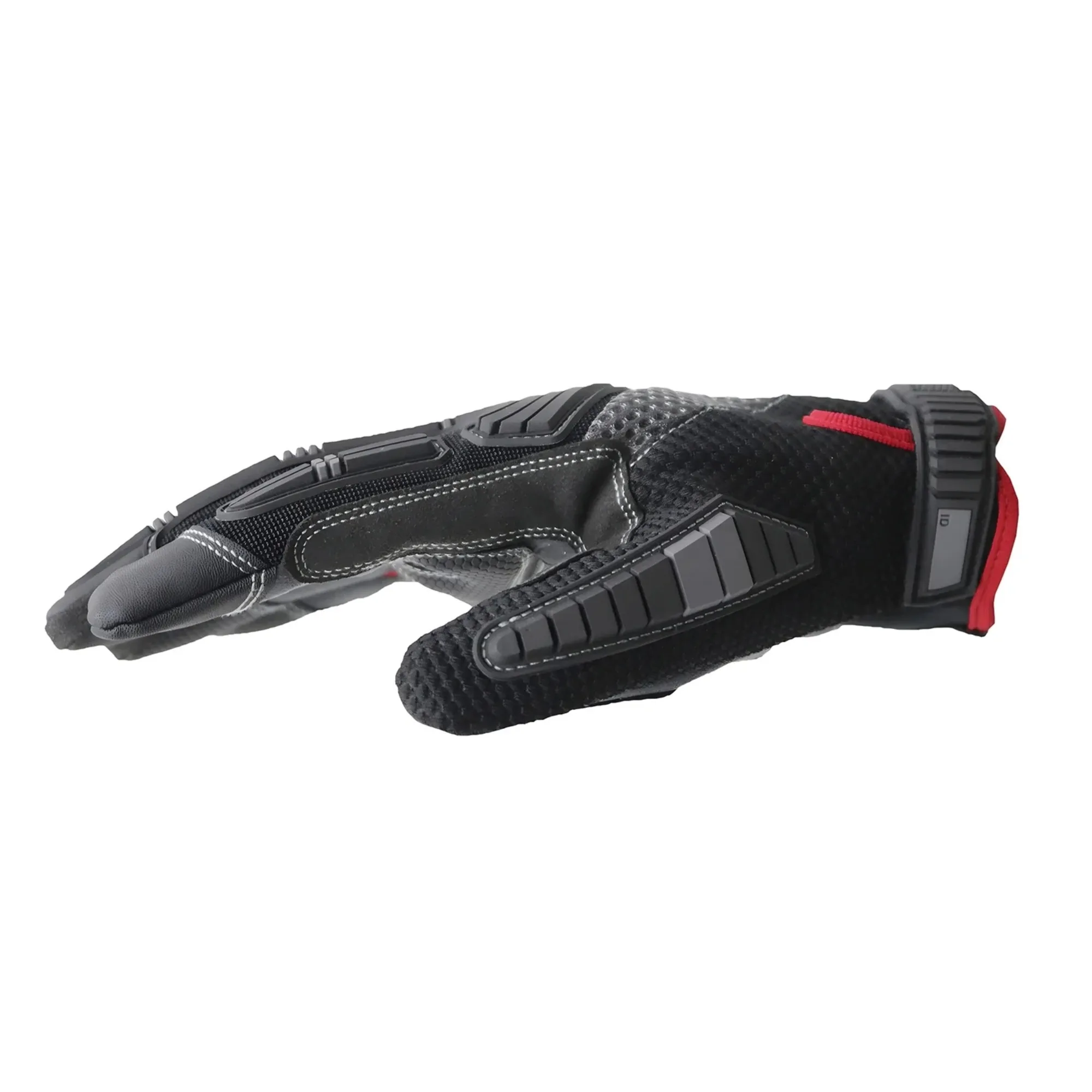 Tough High Performance Black Synthetic Leather Mechanic Gloves, Men's X-Large