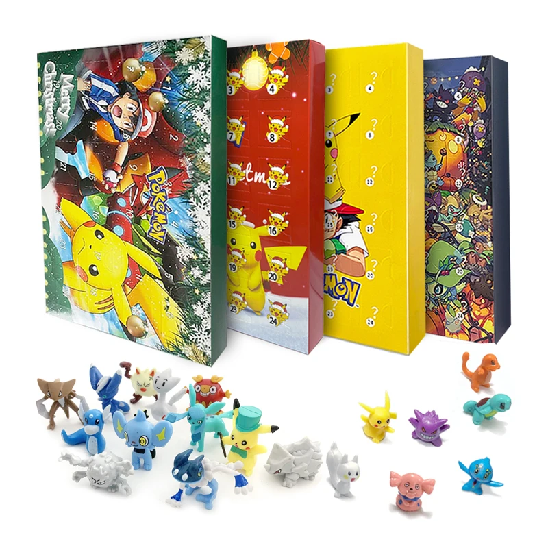 Pokemon Christmas Advent Calendar | Anime Christmas Advent Calendar - New  Pokemon - Aliexpress