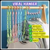 Household Stackable Clothes Hanger Rack Wear Resistant Windproof Clothes Stand For Wardrobes 2