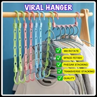 Household Stackable Clothes Hanger Rack Wear Resistant Windproof Clothes Stand For Wardrobes 2