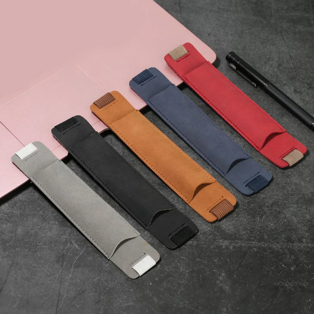 

4 Pcs Vintage Pen Case Travel Notebooks Single Bags Pu Protector for Men