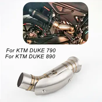 Motorcycle exhaust link pipe For KTM 790 DUKE 2018-2023 890 duke 2020-2023 duke 790 exhaust duke 890 muffler