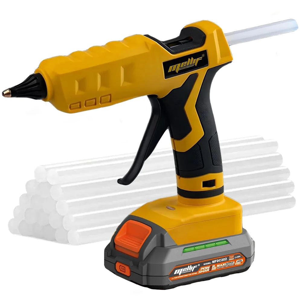 Cordless Glue Gun Compatible Dewalt 18V 20V Makita 18V Christmas Gifts DIY Tools (NO Glue Sticks NO Battery ) hot melt glue gun hot glue gun cordless glue gun