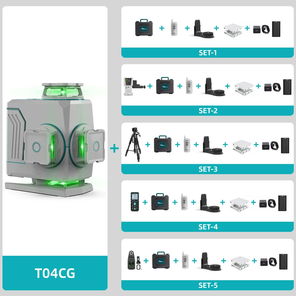 Nivel Láser Decteam 4D Autonivelante de 16 Líneas: Redefiniendo la Precisión en tu Trabajo