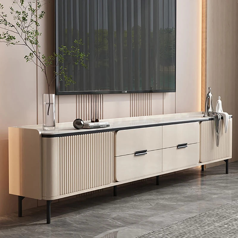 Unità Monitor Tv Stand Console Soggiorno Armadi Altoparlante Salon Tv Stand Mobili Da Teatro Di Lusso Da Pavimento