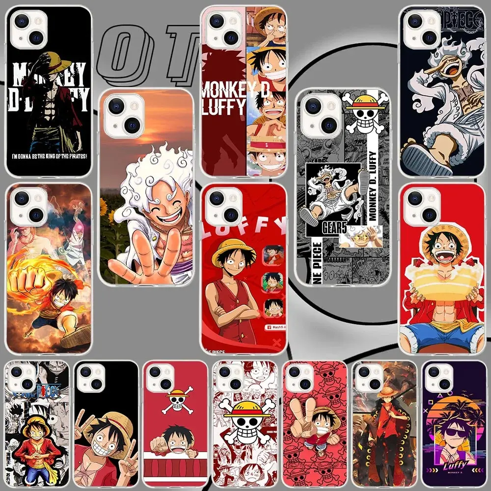 Sw-49 Monkey D Rufy Custodia In Silicone Per Moto G50 G6 G8 One Zoom Ace Action Fusion Hyper Pro Plus Play Power