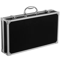 Medicine Toolbox Hard Case Large Storage Bins First Aid Aluminum Briefcase Laptop 1