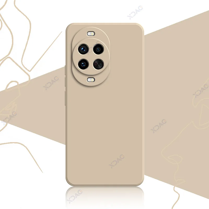 Luxury Soft Silicone Waterproof Mobile Phone Case - Premium Square Design