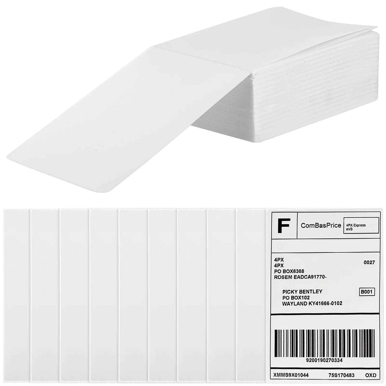 

Direct Thermal Shipping Labels Adhesive Labels for Thermal Printers Measures for Thermosensitive Direct Transfer Label