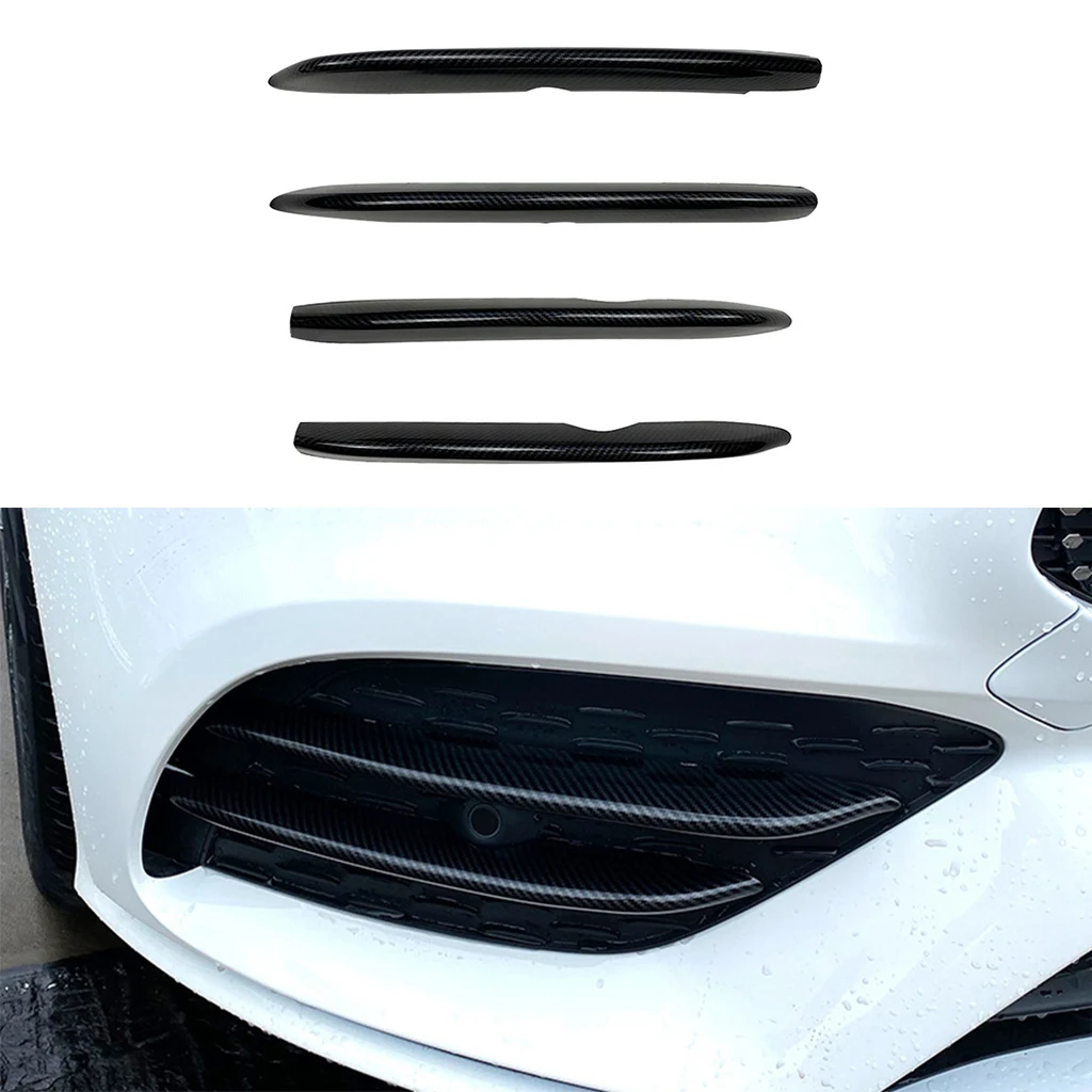 Frontstoßstange Spoiler Nebelscheinwerfer Grillabdeckung Luftmesser Splitter Body Kit für Mercedes-Benz CLA-Klasse C118 W118 CLA