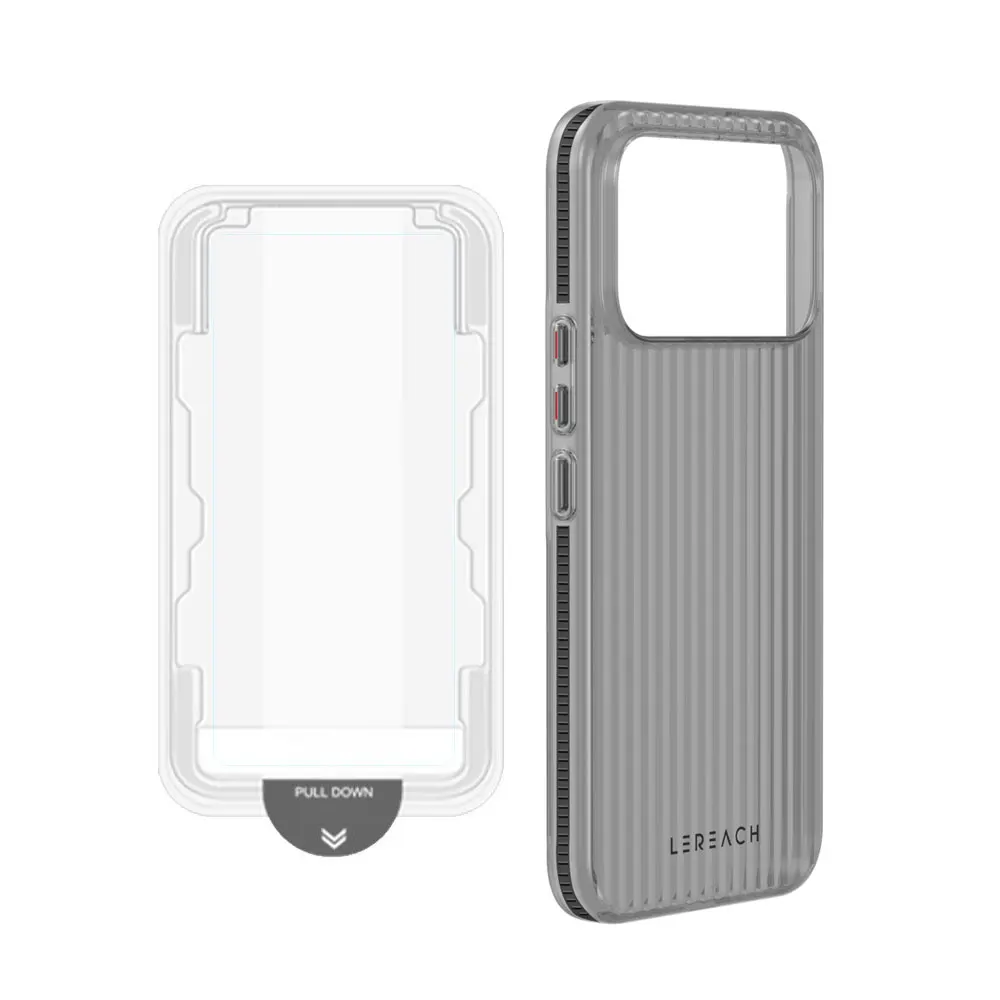LeReach ICICLE Transparent Protective Case - Durable PC Hard Cover