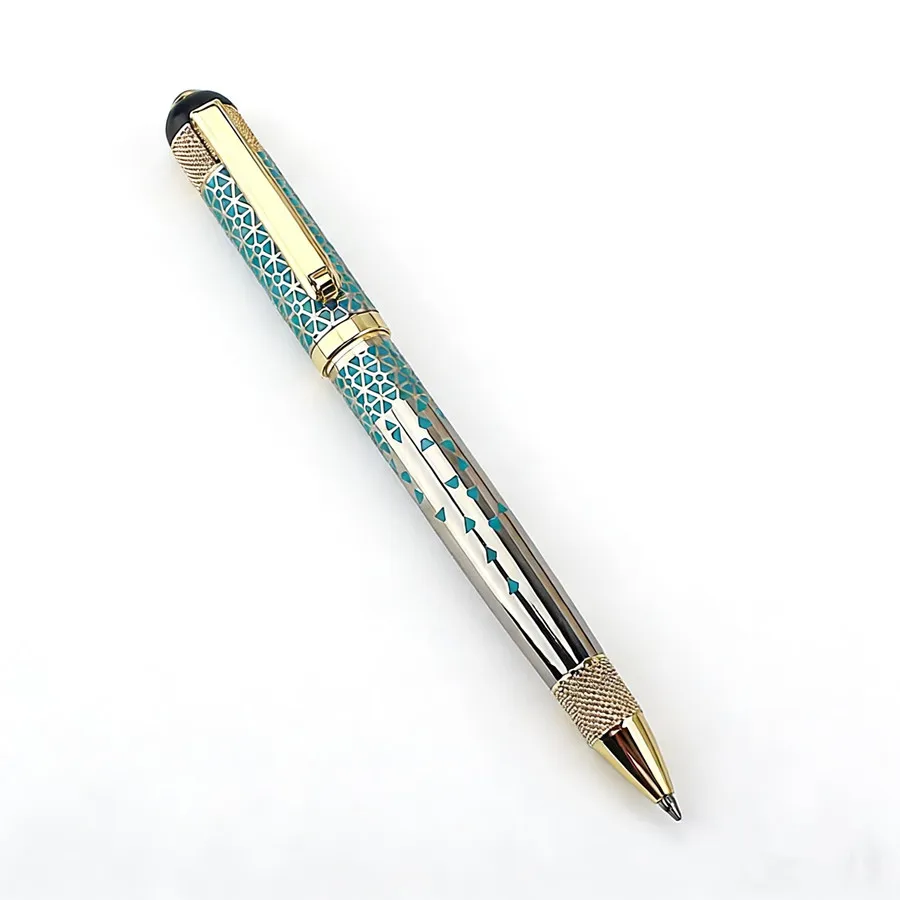 Penna di lusso per ufficio, penne a sfera per studenti, ufficio e scuola, penne a sfera per il ritorno a scuola, regalo, articoli di cancelleria 03737 - immagine 4