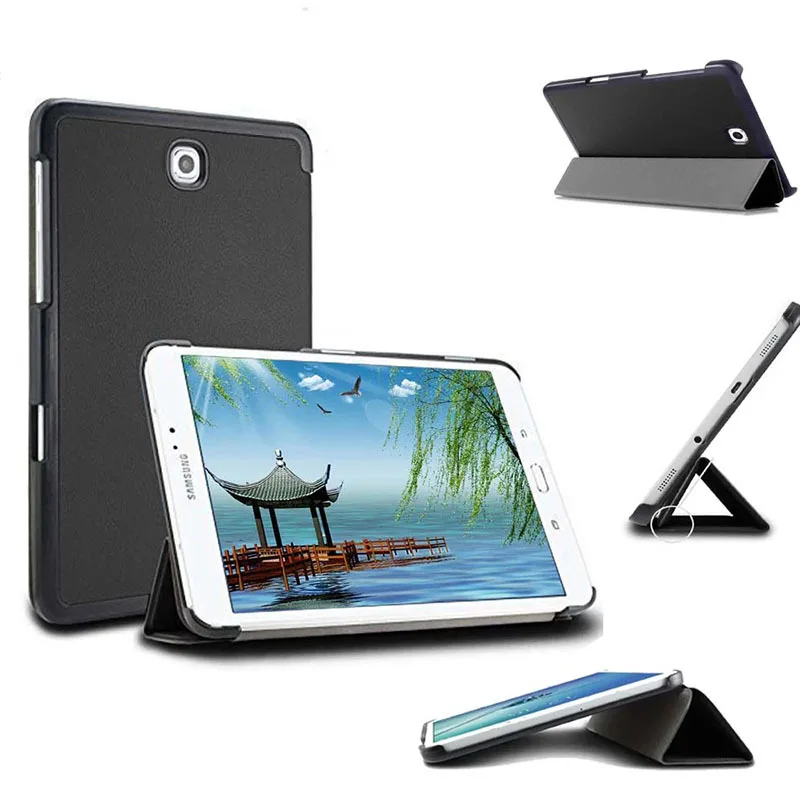 

Case for Samsung Galaxy Tab S2 8.0-inch SM-T710 T715 T713 T719 Business Light Luxury Smart Magnetic Plate Leather Cover