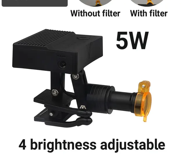 5W Dental High Power Wired& Wireless Curing Light 1500mw/cm2 Resin - Foto 7