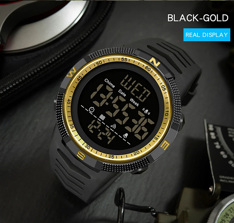 SANDA Brand Military Sport Watch