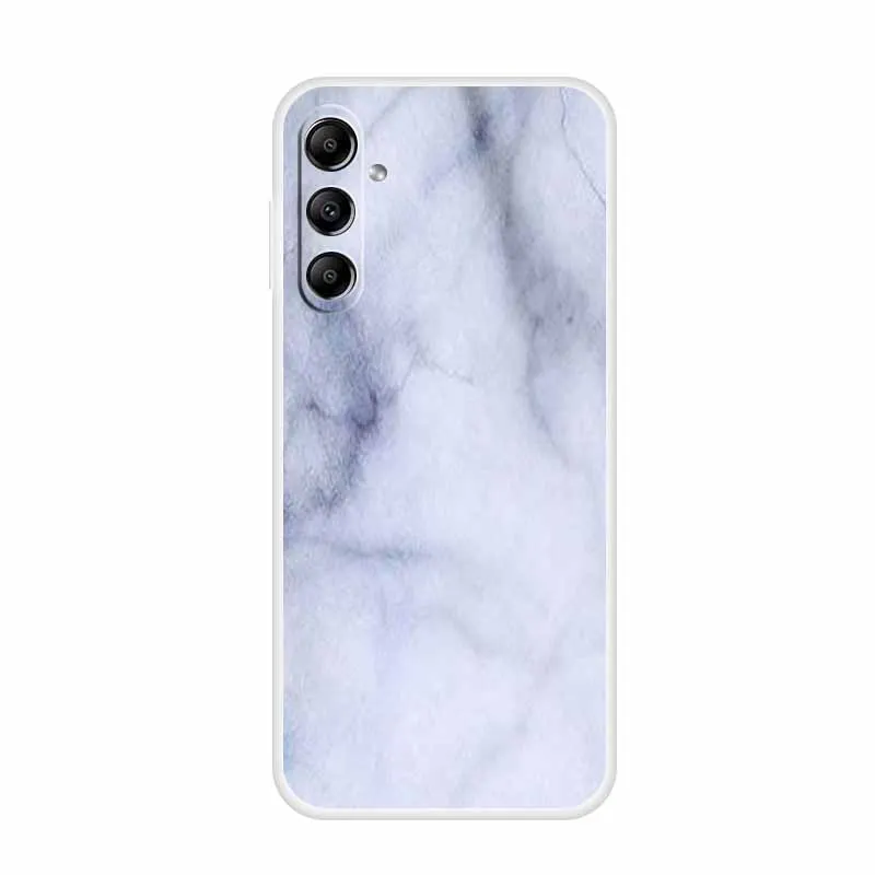 Marble Design Soft Silicone TPU Phone Case - Cartoon Print Cover