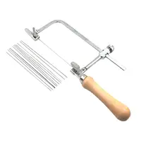 Jewelers Saw Hobby Crafts for Jewelry Making Wood Metal Carving for Jewelry Processing Wooden Handle Bow Saw C Shape Saw Frame 2