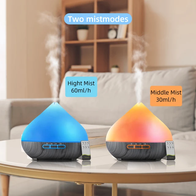 500ml Essential Oil Diffuser Set 3