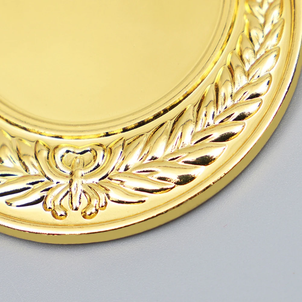 2 Inches Gold Silver Bronze Award Medal with Neck Ribbon Children Game Sports Prize Awards Medal for School Competition Meeting