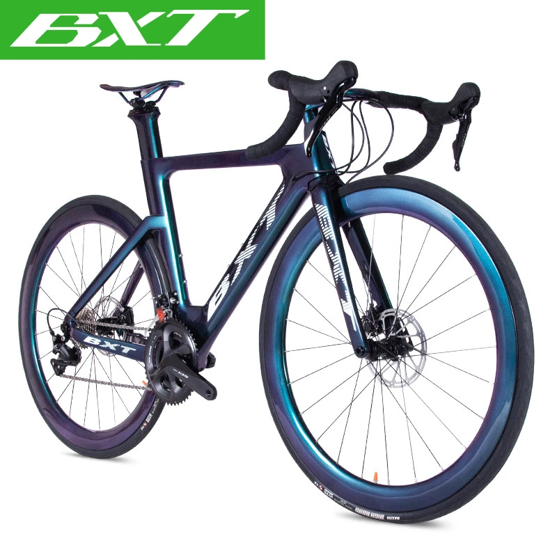 

BXT Carbon Road Bike Bicicleta T800 Carbon Bike Road Bicycle 2*11Speed Racing bicycle Full Carbon Frame Chameleon Road Bicycle