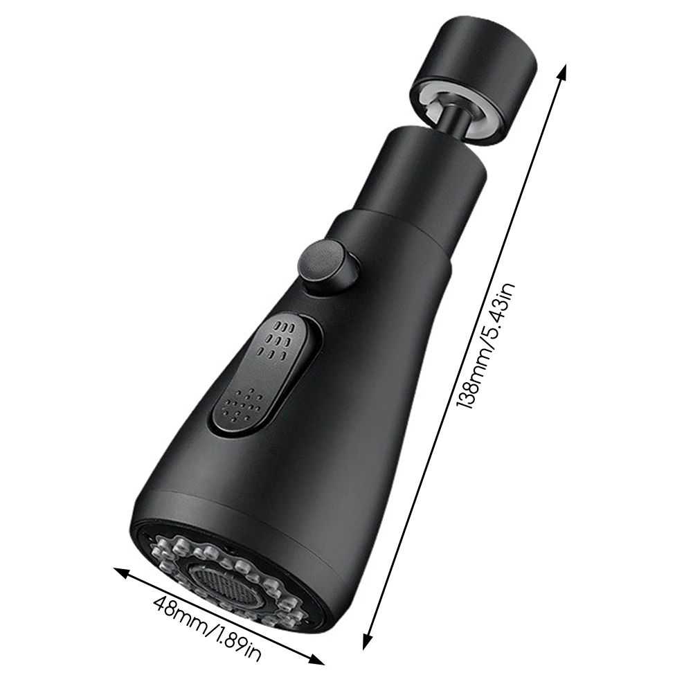 3 In1 Kitchen Replaceable Faucet Sprayer Nozzle ABS Durable Water Tap Water Basin Sink Shower Spray Head Kitchen Accessories